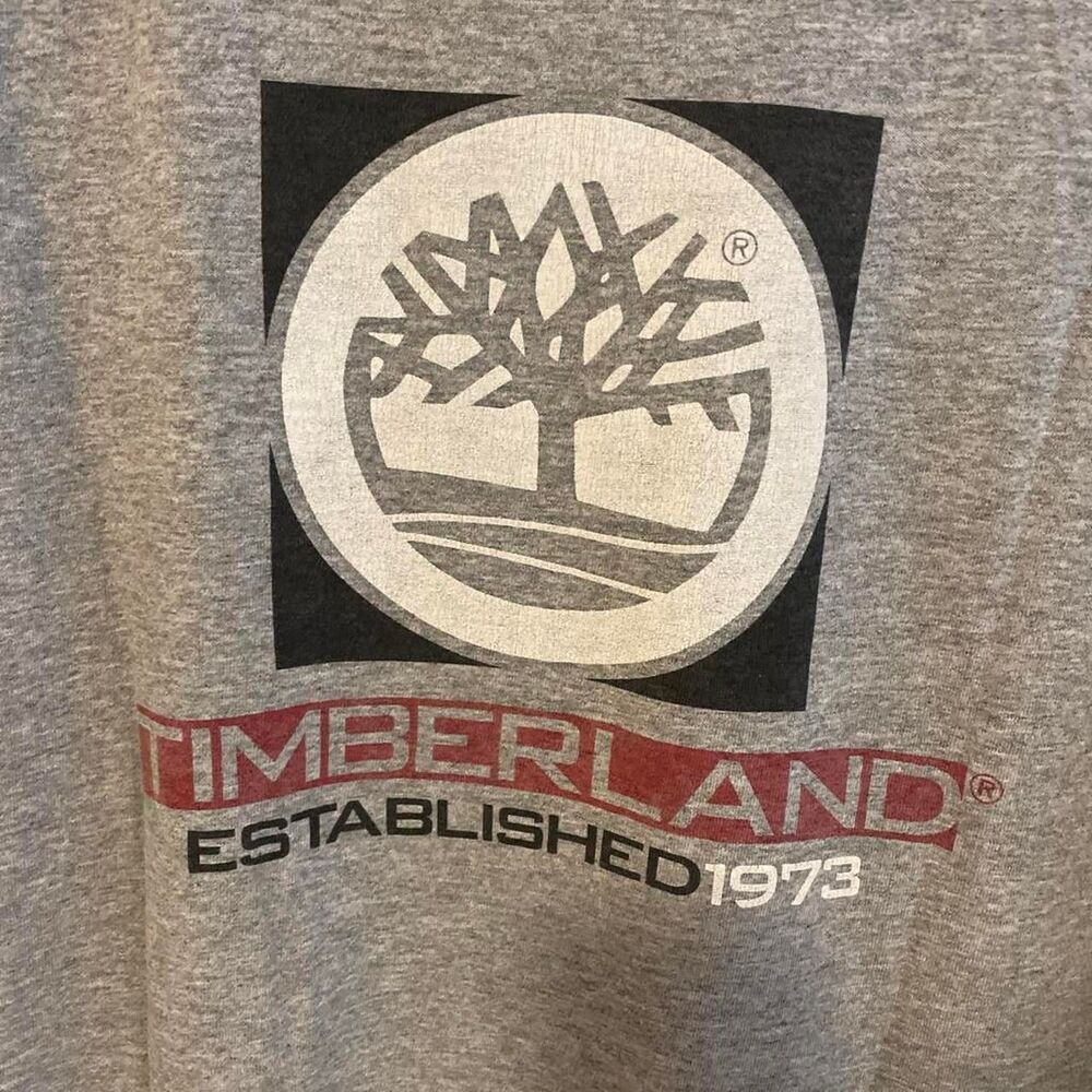 Timberland Men's Grey T-shirt